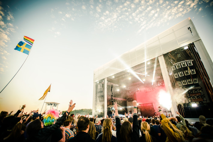 2015-06-30 - Silvana Imam från Roskildefestivalen, Roskilde