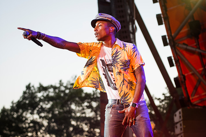 2015-07-01 - Pharrell Williams från Roskildefestivalen, Roskilde