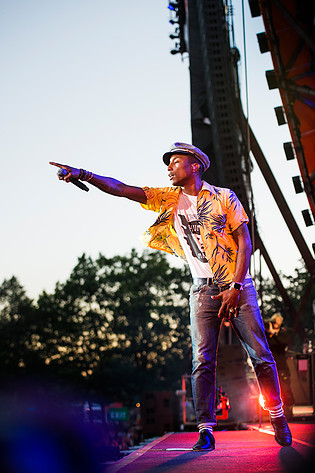 2015-07-01 - Pharrell Williams från Roskildefestivalen, Roskilde
