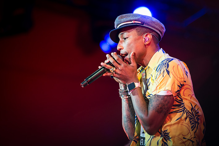 2015-07-01 - Pharrell Williams från Roskildefestivalen, Roskilde