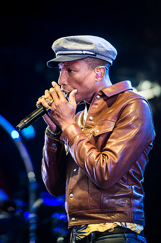 2015-07-01 - Pharrell Williams från Roskildefestivalen, Roskilde