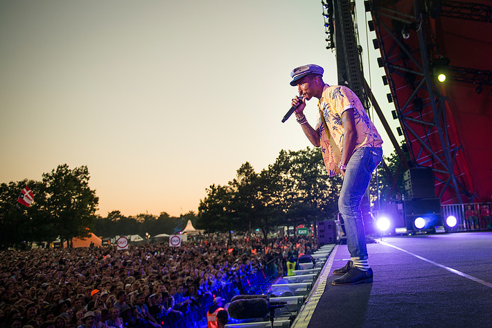 2015-07-01 - Pharrell Williams från Roskildefestivalen, Roskilde