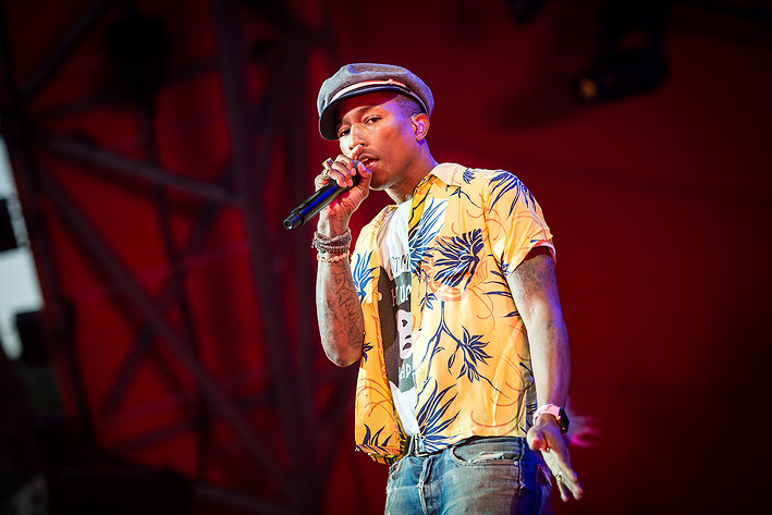 2015-07-01 - Pharrell Williams från Roskildefestivalen, Roskilde