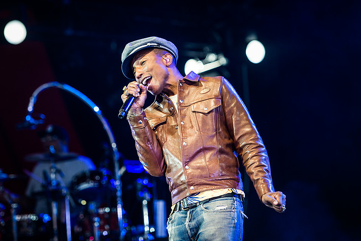 2015-07-01 - Pharrell Williams från Roskildefestivalen, Roskilde