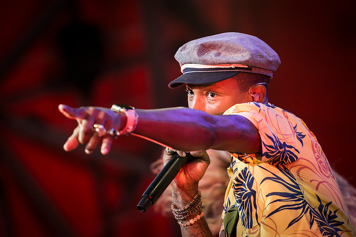2015-07-01 - Pharrell Williams från Roskildefestivalen, Roskilde