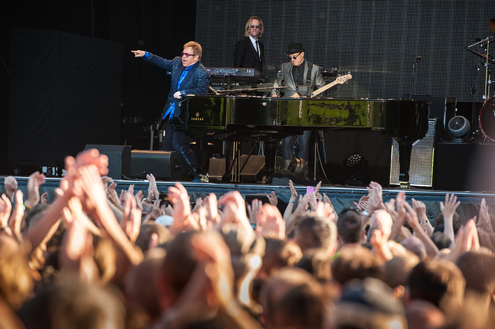 2015-07-01 - Elton John från Botaniska Trädgården, Uppsala