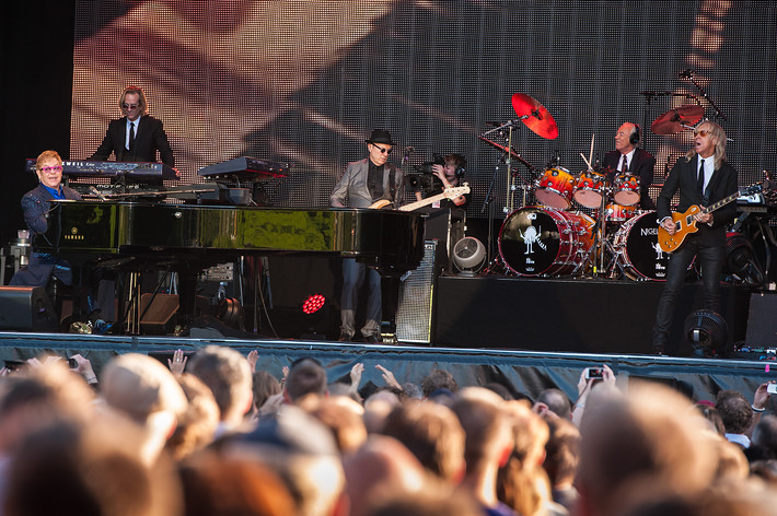 2015-07-01 - Elton John från Botaniska Trädgården, Uppsala