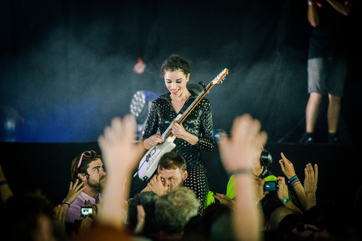 2015-07-02 - St. Vincent från Roskildefestivalen, Roskilde
