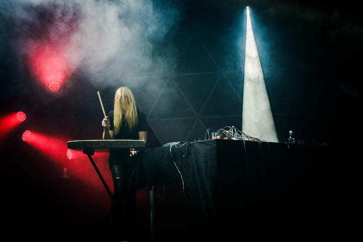 2015-07-02 - Pharmakon från Roskildefestivalen, Roskilde