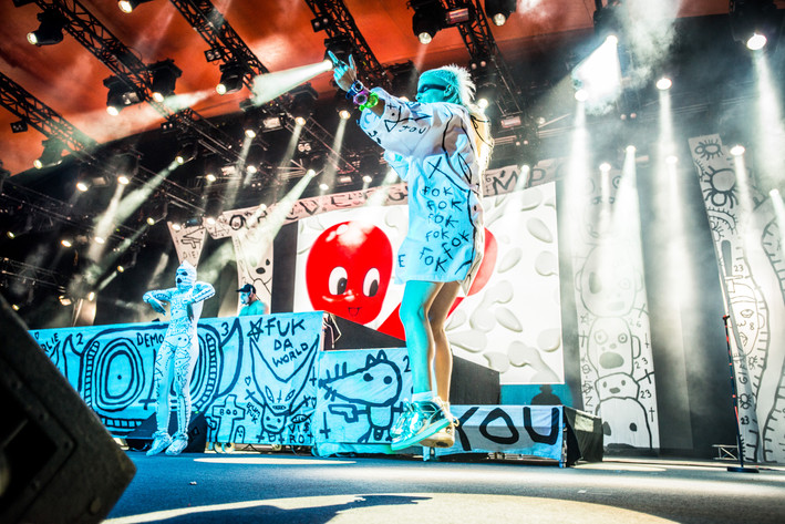2015-07-01 - Die Antwoord från Roskildefestivalen, Roskilde