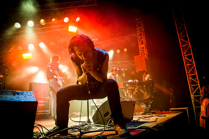 2015-07-02 - Fat White Family från Roskildefestivalen, Roskilde