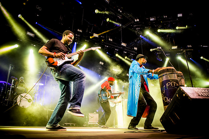 2015-07-02 - Jupiter & Okwess International från Roskildefestivalen, Roskilde