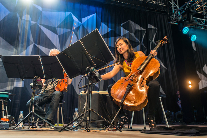 2015-07-03 - Kronos Quartet från Roskildefestivalen, Roskilde