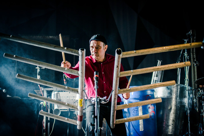 2015-07-03 - Einstürzende Neubauten från Roskildefestivalen, Roskilde