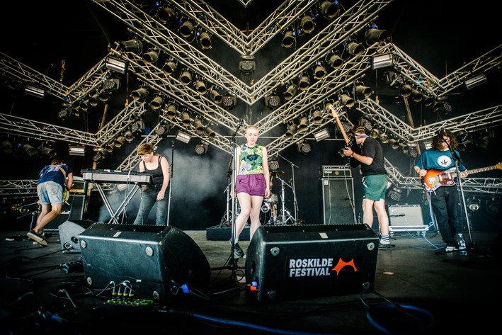 2015-07-04 - Joanna Gruesome från Roskildefestivalen, Roskilde