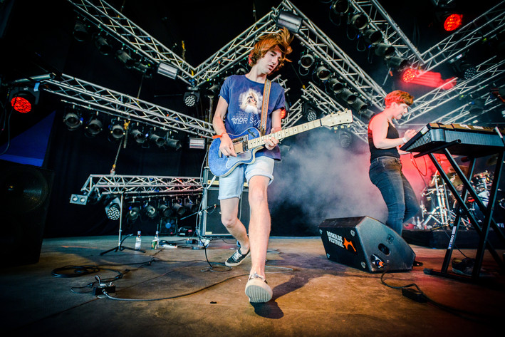2015-07-04 - Joanna Gruesome från Roskildefestivalen, Roskilde