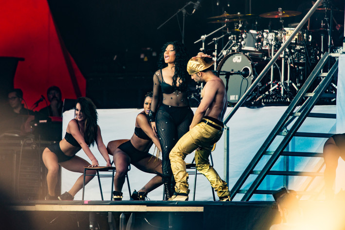 2015-07-04 - Nicki Minaj från Roskildefestivalen, Roskilde