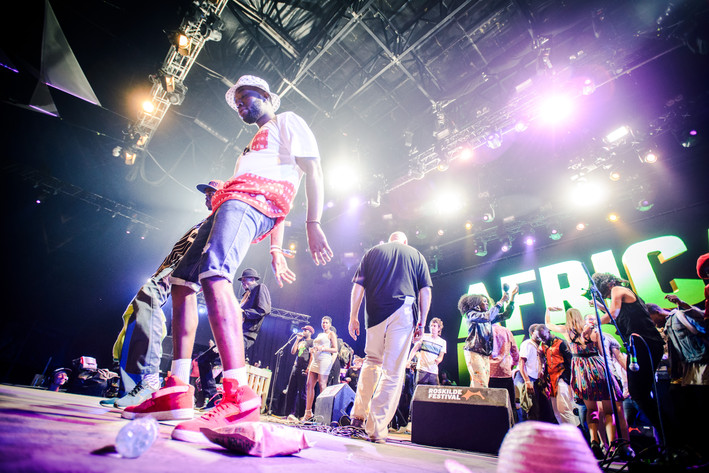 2015-07-04 - Africa Express från Roskildefestivalen, Roskilde