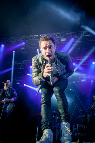 2015-07-18 - Måns Zelmerlöw från Härnösands Stadsfest, Härnösand
