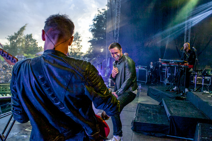 2015-07-18 - Måns Zelmerlöw från Härnösands Stadsfest, Härnösand