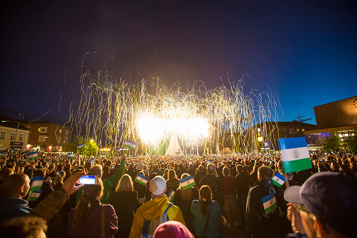 2015-07-31 - Presidenttalet från Storsjöyran, Östersund