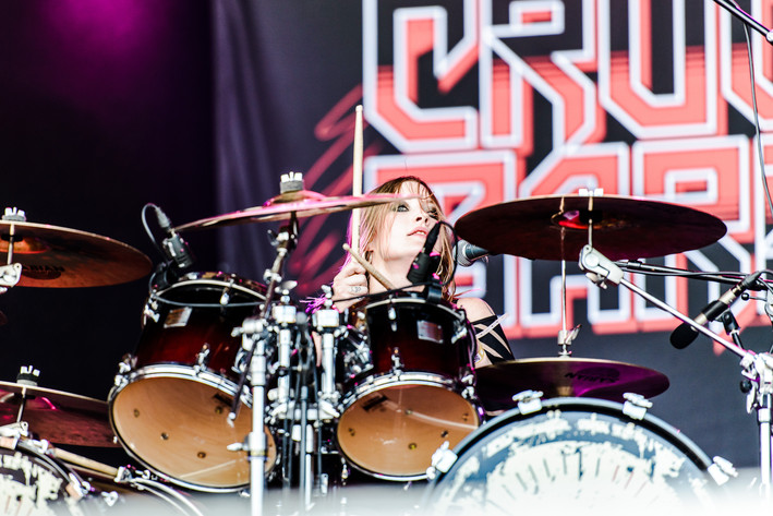 2015-08-06 - Crucified Barbara från Getaway Rock, Gävle