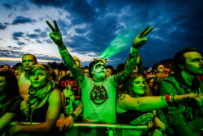 2015-08-06 - Rob Zombie från Getaway Rock, Gävle