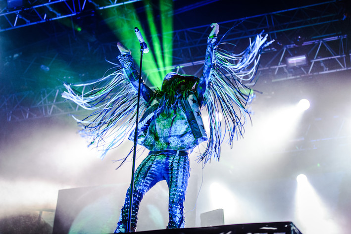 2015-08-06 - Rob Zombie från Getaway Rock, Gävle