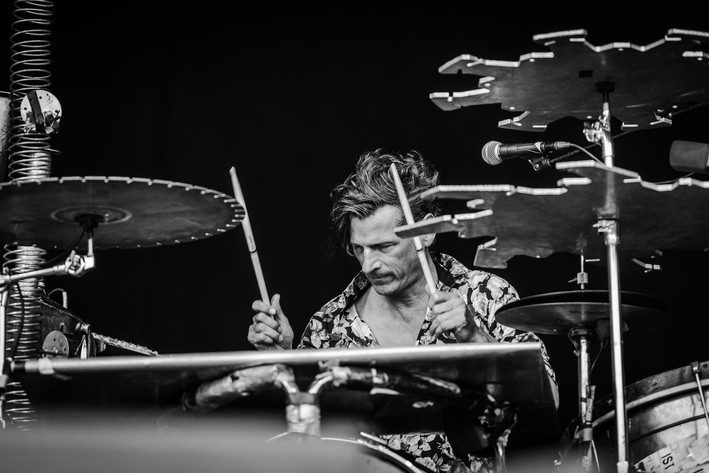 2015-08-07 - Einstürzende Neubauten från Getaway Rock, Gävle