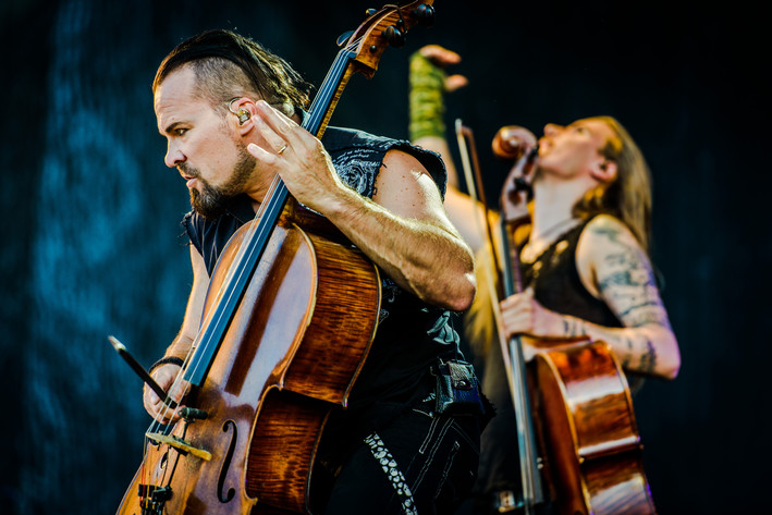 2015-08-08 - Apocalyptica från Getaway Rock, Gävle