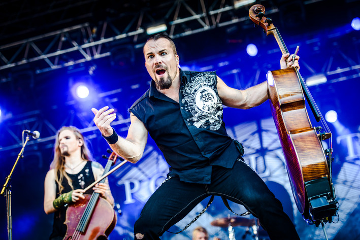 2015-08-08 - Apocalyptica från Getaway Rock, Gävle