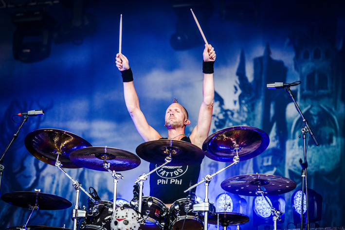 2015-08-08 - Hammerfall från Getaway Rock, Gävle