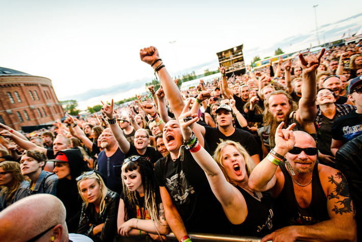 2015-08-08 - Hammerfall från Getaway Rock, Gävle