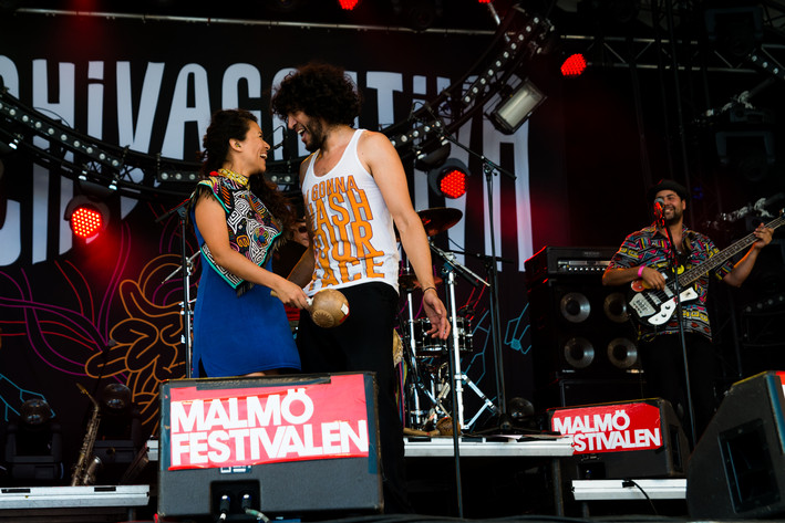 2015-08-17 - La Chiva Gantiva från Malmöfestivalen, Malmö