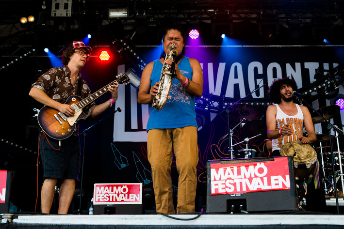 2015-08-17 - La Chiva Gantiva från Malmöfestivalen, Malmö