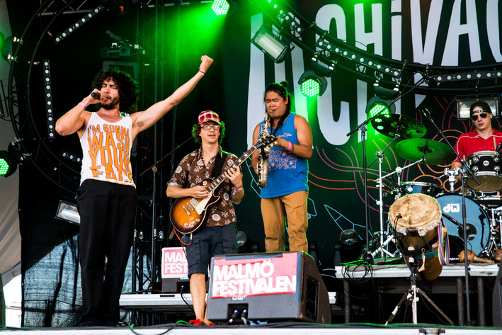 2015-08-17 - La Chiva Gantiva från Malmöfestivalen, Malmö