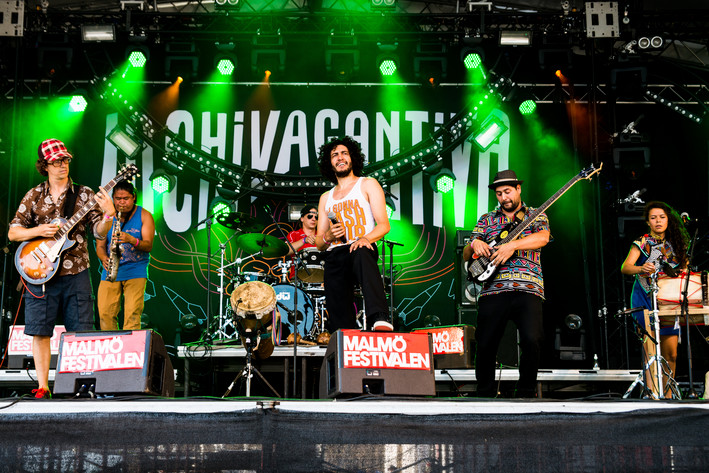 2015-08-17 - La Chiva Gantiva från Malmöfestivalen, Malmö