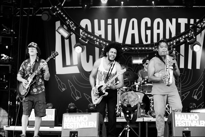 2015-08-17 - La Chiva Gantiva från Malmöfestivalen, Malmö