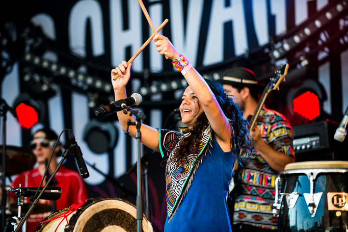 2015-08-17 - La Chiva Gantiva från Malmöfestivalen, Malmö