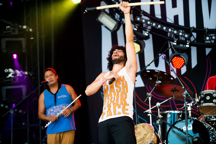 2015-08-17 - La Chiva Gantiva från Malmöfestivalen, Malmö