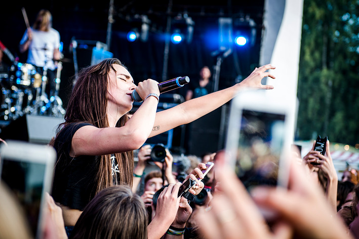 2015-08-29 - MØ från Popaganda, Stockholm