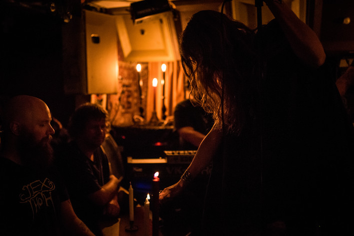 2015-09-03 - Jex Thoth från Kafé de luxe, Växjö