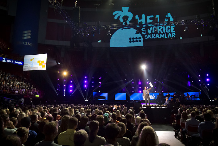 2015-09-29 - Hela Sverige Skramlar från Globen, Stockholm