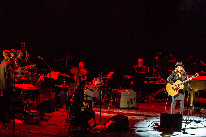 2015-10-09 - Rickie Lee Jones & Stockholm Art Orchestra från Stockholm Jazz Festival, Stockholm
