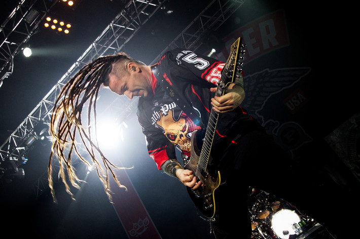 2015-11-04 - Five Finger Death Punch från Hovet, Stockholm