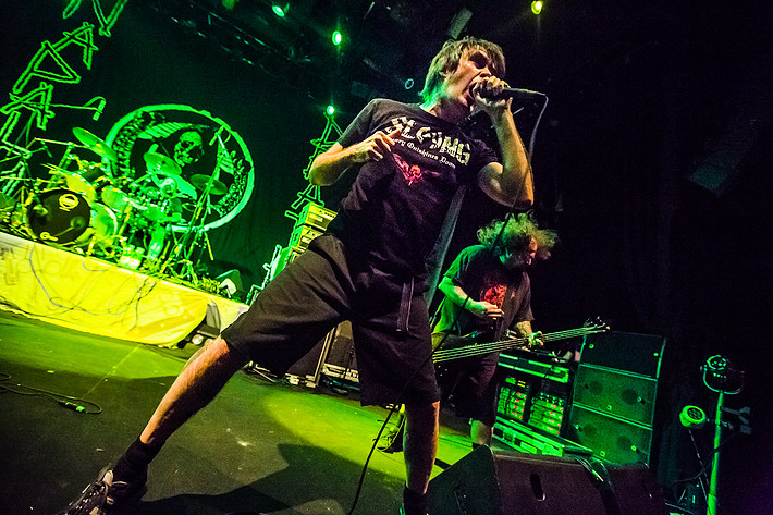 2015-11-08 - Napalm Death från Trädgår'n, Göteborg