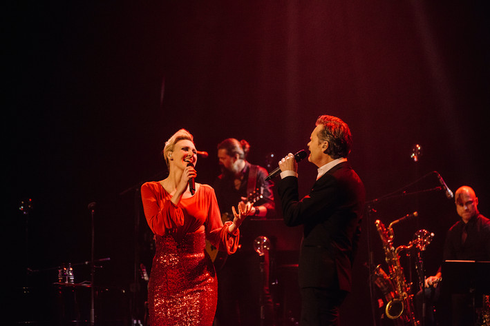 2015-11-21 - Sanna Nielsen & Anders Glenmark från Malmö Live Konserthus, Malmö