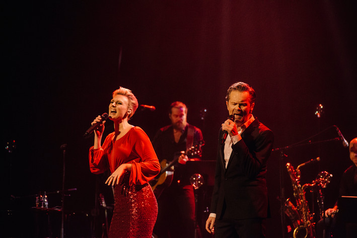 2015-11-21 - Sanna Nielsen & Anders Glenmark från Malmö Live Konserthus, Malmö