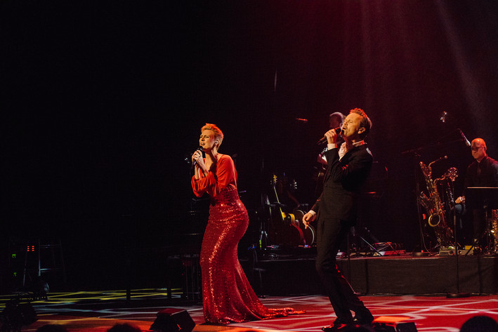 2015-11-21 - Sanna Nielsen & Anders Glenmark från Malmö Live Konserthus, Malmö
