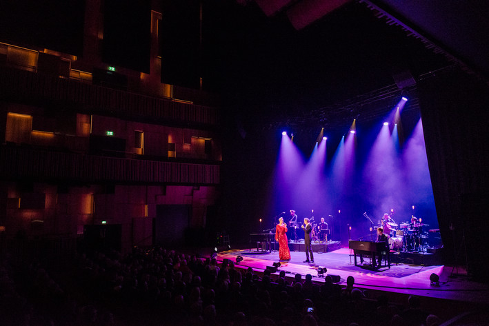 2015-11-21 - Sanna Nielsen & Anders Glenmark från Malmö Live Konserthus, Malmö